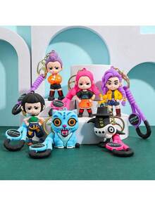 GIRLS Girls Group Keychain Anime Keychain Pendant - Multicolor - View 10