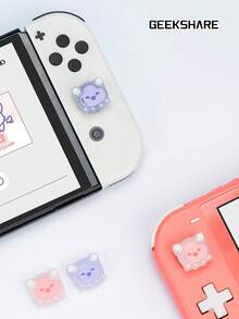 Cute Thumb Grip Protective Cover Compatible With Switch 2017/Switch OLED/Switch Lite, Gaming Accessories - Multicolor - View 6