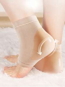 2 Pairs Heel Repair Socks - For Smoothing, Moisturizing And Preventing Cracked Heels - Multicolor - View 8