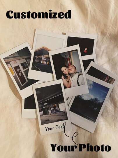 Impresión de foto personalizada - Impresión de foto personalizada, arte de foto de pareja personalizado, arte de historia de amor listo para enmarcar, regalo de cumpleaños/aniversario DIY, regalo romántico de San Valentín, tarjetas de foto personalizadas, mini impresiones de fotos, memorabilia, papelería elegante