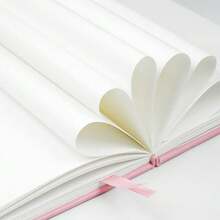 Cuaderno en blanco, A5, 160 páginas 100 g/m² Libros de bocetos con tapa dura Diario para escribir, 5.7 pulgadas x 8 pulgadas Cuadernos para el trabajo (Rosa) - Rosa - Ver 6