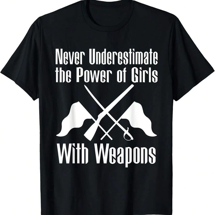 Camiseta con frase divertida de Color Guard Girls: Regalos de invierno de Color Guard - Negro-12 - Ver 1