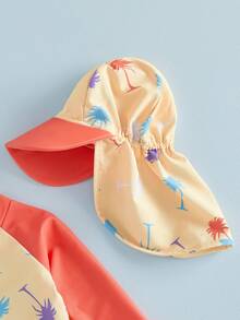 Baby Girls Beachwear - 黃色 - 查看 4
