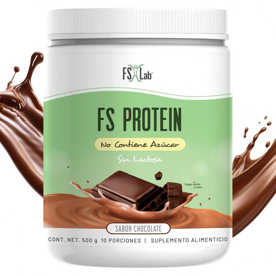 ¡RecomendadoFS LAB - FS Protein de Frank Suárez NaturalSlim - Proteina Suero de Leche con más de 15 Vitaminas y Minerales sin Azúcar - Proteína Chocolate Ideal para Gym y Desayuno - 10 Porciones de Proteina Whey - Contenido 500g¡Top de Temporada - 1 - Ver 1
