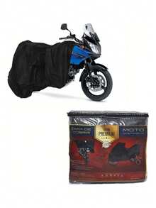 RAFCAR Capa Couro Para Cobrir Suzuki Dl 650v Strom (g258) - A - Visão 1