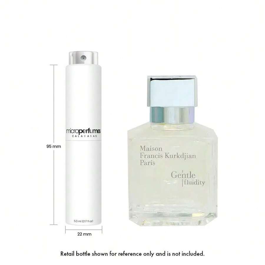 Maison Francis Kurkdjian Gentle Fluidity Silver EDP - 5ml Travel Spray, Unisex Perfume, Fresh Woody Silver, Long-Lasting - Fresh - View 1