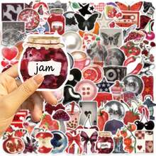 Bộ 100 miếng dán phong cách Y2K Retro, bao gồm các loại dán hình cô gái thành thị, phụ kiện Y2K, dán màu đỏ, dán chủ đề quả anh đào, dán Y2K, dán phong cách đô thị Y2K, quà tặng Y2K, dán cổ điển, dán thập niên 90, dán ngày Valentine, dán hình vẽ nguệch ngoạc tự làm, dán thẩm mỹ, dán vinyl chống thấm nước, thích hợp cho sổ tay, máy tính xách tay, album ảnh, hành lý, bình nước, điện thoại, v.v. - Nhiều màu D - Xem 5