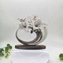 1 件波西米亚风格 2D 亚克力百合花印花摆件 – 桌面花卉装饰,适用于家庭、办公室、咖啡馆 – 多功能波西米亚风格装饰,带英文标签。 - 彩色 - 查看 11