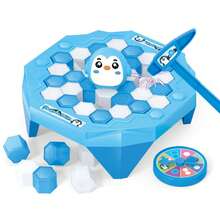 Kids Icebreaker: Interactive Desktop Competition Game For Children, Parent-Child Toys RXBQ - Penguin Smashes Ice - View 6