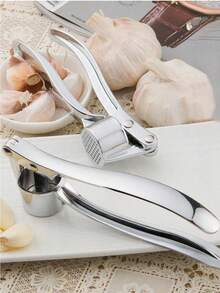 Stainless Steel Nail Care Tool Set, Adjustable Nail Protector, Chestnut & Nut Peeler, Vegetable Picking Finger Sleeve, Multi-Function Manual Garlic Press, Garlic Grater - Multicolor - View 8