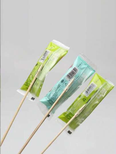 40pcs Floral Tape With Bamboo Sticks, DIY Bamboo Stick Bouquet Fixing Stickers (Includes 20 Bamboo Sticks And 20 Plastic Adhesive Stickers). Bouquet Packaging Materials Bamboo Sticks, Designed For Floral Art, Suitable For DIY Bouquets And Floral Arrangements