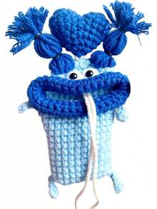 2026Funny Handmade Crochet Key Holder, 3.4" Handwoven Car Key Cover Case, Cute Pocket Lighters Bag Key Fob Cover Case (#21) At Men's Clothing Store - #21 - Xem 21