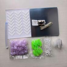 Đèn gương hình khối hoa tulip tự làm, với hơn 30 đèn ngủ hình hoa tulip, được làm thủ công, giống như một chiếc đèn thần kỳ, có thể đặt trên bàn làm việc trong phòng ngủ hoặc phòng khách, là món quà sinh nhật tuyệt vời cho mẹ, người yêu hoặc bạn bè, cũng là một món quà Giáng sinh tuyệt vời (Tự làm, không phải sản phẩm hoàn chỉnh) - Xem 12