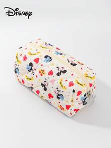 Disney 1Pc Officially Licensed Mickey & Minnie Cartoon Design Disney Mickey Mouse Pattern Large Capacity Storage Bag, Cartoon Children Toiletry Bag, Student Creative Cosmetic Travel Organizer, Mini Handbag & Phone Pouch ,Toiletry Bag Cute Cartoon Characters Large Capacity Cosmetics Skincare Product Storage Bag Christmas Halloween Birthday Surprise Gift For Family And Friends Stitch Lovers Makeup Bag Make Up Organizer Makeup Storage Cosmetic Bag Makeup Pouch Wash Bag Toiletry Travel Bag Vacation Essentials For Travel Gifts For Women - Multicolor - View 8