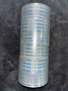 1/6卷重型包装胶带，1.78英寸宽 x 120码长，高粘性密封胶带，适用于包装和运输 - 無色 - 查看 7