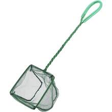 Aquarium Fish Tank Cleaning Net Fine Mesh Skimmer With Metal Handle For Sludge Food Waste Removal In Small Ponds And Koi Pools - 1 - View 2