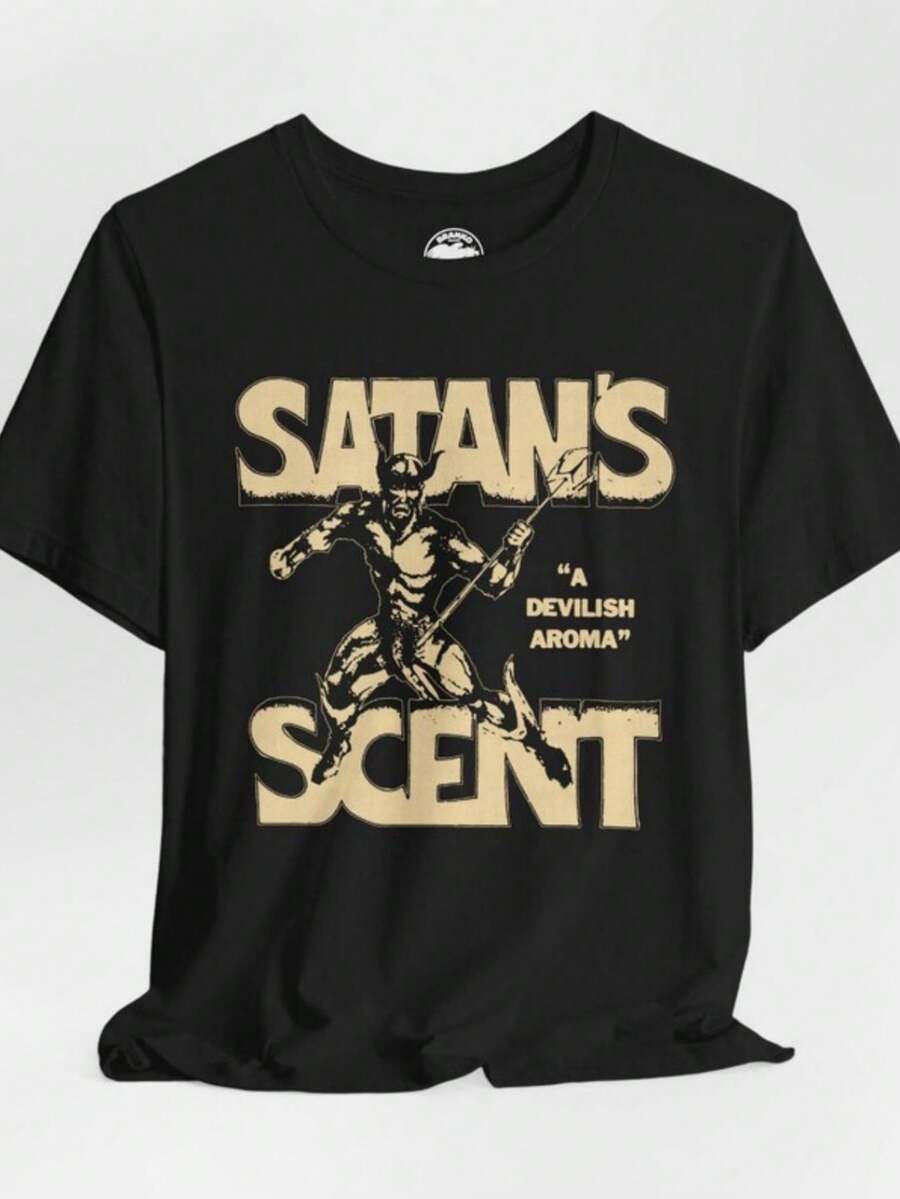 Satan's Scent Poppers (70's And 80's Popper BrandSatan's Scent Gay PoppersGay Poppers ShirtVintage Poppers) - Black - View 1