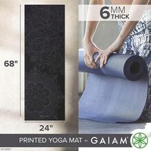 Yoga Mat - Premium 6mm Print Extra Thick Non Slip Exercise & Fitness Mat For All Types Of Yoga, Pilates & Floor Workouts (68\L X 24\W X 6mm Thick) - 午夜曼陀羅 - 查看 3