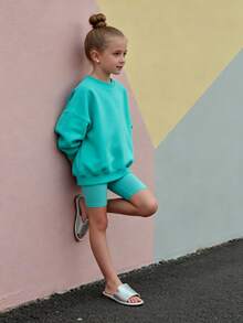 2026 Summer 3-12 Years Old Girls Silver PU Leather Flip-Flop Sandals, Non-Slip Soft Bottom Open Toe Princess Style, Suitable For Birthday Party, Beach Vacation And Daily Wear - Silver - View 9