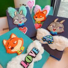 Disney Zootopia, Judy, Nick, Student Notebook, Back To School, Valentine's Day Gift, Notepad - A - View 1
