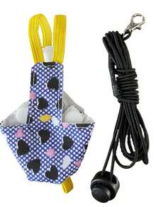 1-2片装可水洗鸟类尿布/尿片，鹦鹉飞行服，可重复使用的鹦鹉尿布，适用于小型鹦鹉、玄凤鹦鹉、长尾鹦鹉、金丝雀（随机图案） - 彩色 - 查看 19