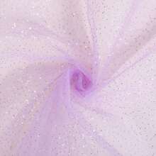 1pc Dotted Mesh Fabric, Shiny Dot Texture, Suitable For Wedding, Party Dress, DIY Crafts - Multicolor - View 77