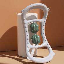 2pcs Yoga Rings With Massage Knobs, Shoulder & Back Stretching Assist Tool - Multicolor - View 5