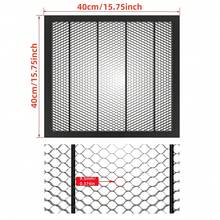 Tấm nhôm tổ ong đa chức năng, thích hợp cho khắc và cắt laser trên gỗ, thép, kim loại màu, nhựa, đá, vải, v.v. Có các kích thước 200*200mm, 300*200mm, 300*300mm, 400*400mm, 850*530mm. Tản nhiệt nhanh, hút khói, bàn làm việc bảo vệ cho nhiều loại máy khắc và cắt laser. - L 400*400mm - Xem 9