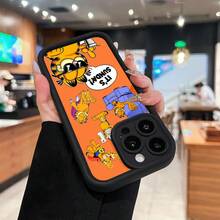 Funda para teléfono  Divertida y Relajante, compatible con fundas ,  17,  16 Pro Max,  15 Pro Max,  13 y  12. Funda de TPU antigolpes de cobertura total, en un solo paquete. Resistente al agua, a las caídas y a los arañazos. Un regalo perfecto para familiares, amigos, pareja, novios/novias y para San Valentín. - Negro - Ver 2