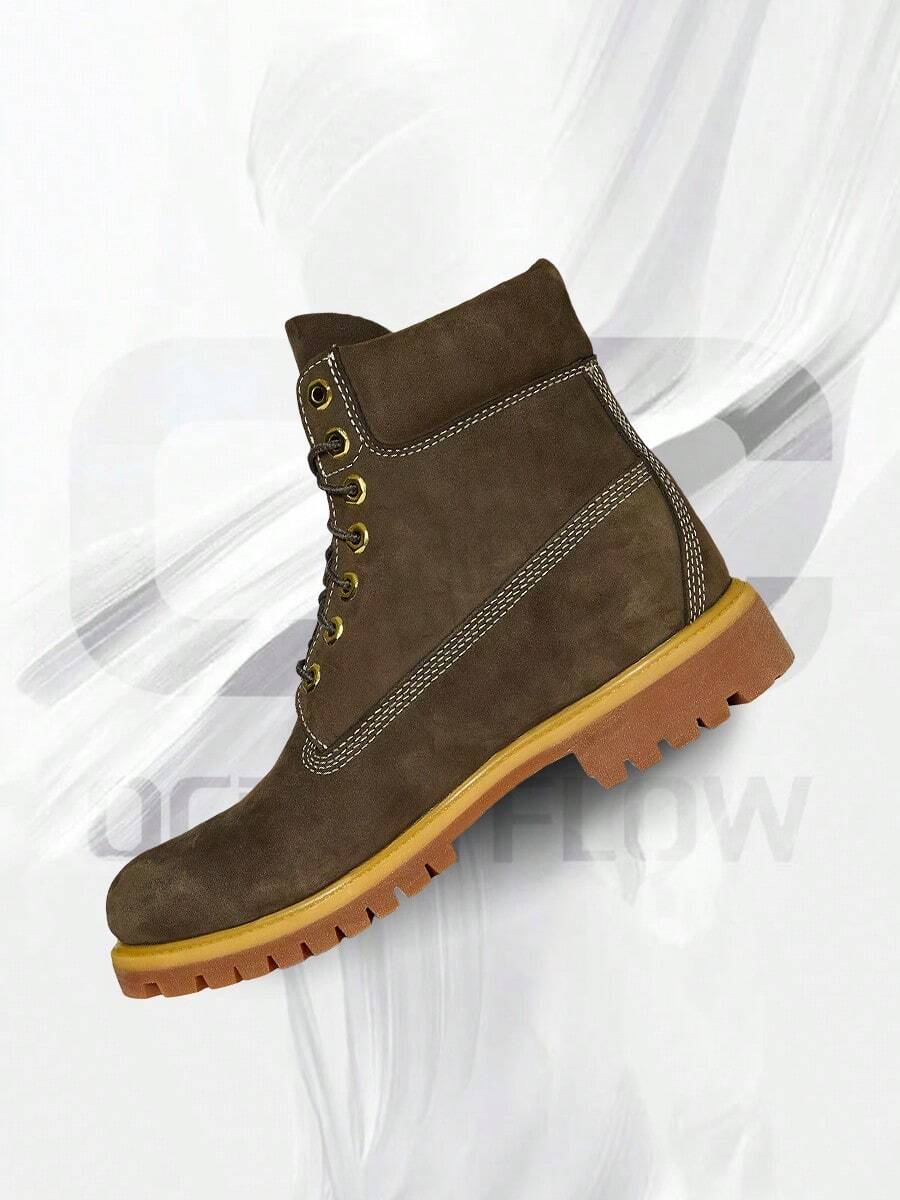 Timberland 6" Premium Waterproof Boot Wren– Men's Lifestyle Sneakers – Shoes For Man -Vintage-Spring & Summer-Inspired Running Shoes, Shock-Absorbing Comfort, Gym To Streetwear Casual Wear-Easter Gift–TB0A2P6WA6Q - Wren - 查看 1