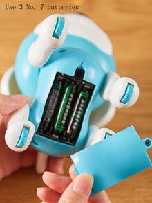SAMEWIN 1pc Gesture Control, Walking, Voice, Music Function Robot Toy, Powered By 3 X AAA Batteries - Multicolor - View 6