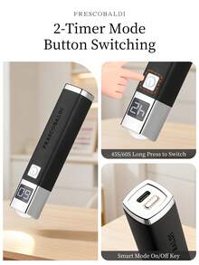 1个黑色迷你可充电UV LED美甲灯，适用于凝胶美甲，快速干燥美甲固化灯UV LED凝胶指甲油烘干机美甲工具可充电美甲沙龙设备 - 黑色 - 查看 10