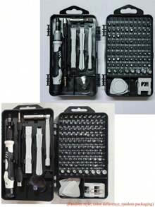 طقم مفكات برغي دقيقة - طقم أدوات إصلاح مغناطيسي بمقابض إرجونومية مانعة للانزلاق، متوافق مع الهواتف والكمبيوتر والساعات والأجهزة الإلكترونية. طقم محترف محمول، أدوات عمل، أدوات إصلاح DIY، أدوات رجالية، أدوات تحسين المنزل، ملحقات الدراجات النارية، هدايا رجالية، هدايا عيد الميلاد. - متعدد الألوان - مشاهدة 12