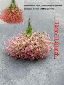 20 bông hoa baby's breath giả, gói lớn hoa baby's breath màu hồng giả thân dài, hoa trang trí sống động như thật cho bó hoa, bình hoa, trang trí đám cưới, tiệc tùng và trang trí nhà cửa, thích hợp cho Ngày Valentine, Lễ Phục Sinh, Ngày của Mẹ. - Nhiều màu - Xem 9