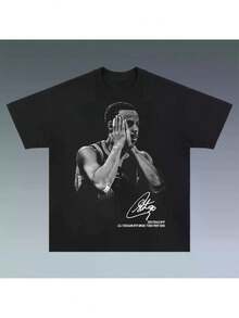 Men T-Shirts - Black - View 1