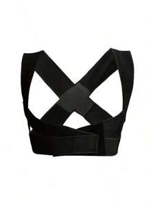 Back Support Posture Correctors Suitable For Men And Women In Autumn And Winter, Shoulder Straighteners, Adjustable Full Back Support, Upper And Lower Back Relief - Scoliosis, Hunchback, Hump, Thoracic Spine, Spinal Correctors Exercise Waist Belt Suitable For Workout Home Sports And Walk - 黑色 - 查看 12
