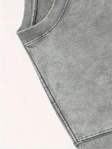 Summer Topssummer Tops 2026WeStyle Hub Valentine's Day 1 PcsFruit Of The Holy Spirit Christian Faith Religious Printing Vintage Washed T-Shirt, 230G, Retro Street Style. Simple And Versatile, Pure Cotton Is Of High Quality, Novel And Fashionable, And It Is A Must-Have Fashion T-Shirt For Spring And Summer. 180g 100% Cottongraphic Tees Womensummer Clothes Washed Cotton - Xám - Xem 4