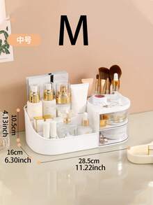 1pc Multi-Color Makeup Organizer Desk Cosmetic Storage Rack, Lipstick Drawer Type Makeup Organizer Box, Skincare Storage Box - Multicolor - View 9