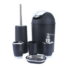 Set di accessori per il bagno - nero - Visualizzare 3