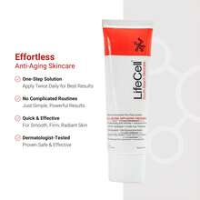 LifeCell All In One Anti-Aging Cream – Reduces Wrinkles, Fine Lines, Dark Circles & Sun Damage – Retinol, Vitamin C, DMAE & Hyaluronic Acid – Fragrance-Free, For All Skin Types (2.54oz) - Collagen - 查看 5