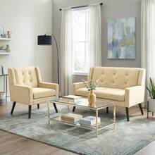 Sofas & Couches - 米色 + 軟墊 + 泡沫 - 查看 2