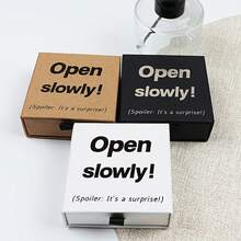 Funny "Nothing Inside" Prank Gift Box | Completely Empty Inside! Suitable For Birthday, Wedding Party, Anniversary Pranks And Jokes - Great Surprise For Family And Friends | Includes Card - Multicolor - View 9