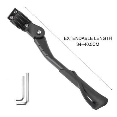 Adjustable Mountain Bike Kickstand Anti-Corrosion Heavy Duty Bicycle Support Cycling Accessory