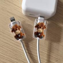 Bộ 2/4 chiếc ốp bảo vệ cáp dữ liệu điện thoại hình con ong dễ thương, ốp bảo vệ cáp dữ liệu điện thoại Type-C, đẹp mắt, quà tặng lý tưởng cho sinh nhật, đám cưới, Ngày Valentine, Ngày của Mẹ, Ngày của Cha, Lễ Tạ ơn. - A - Xem 13