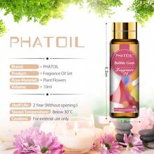 PHATOIL 香氛精油套装 9 瓶装 10ml/0.33fl.Oz 香氛精油套装，适用于肥皂、蜡烛制作、香薰机、加湿器、DIY 香氛 - 椰子香草/白麝香/咖啡/泡泡糖/D-Jador/天使/黑兰花/木兰 - 9 pcs/set-C - 查看 7