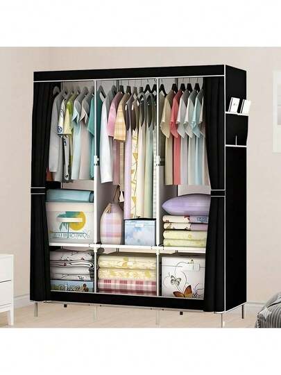 Ropero Armario Closet Armable para Ropa Zapatos y Bolsos - Almacenamiento y Organización para Dormitorio