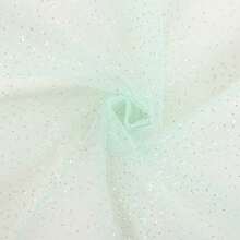 1pc Dotted Mesh Fabric, Shiny Dot Texture, Suitable For Wedding, Party Dress, DIY Crafts - Multicolor - View 33