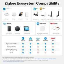 SONOFF SNZB-04PR2 SenseGuard DW Gen2 Zigbee Door/Window Sensor Tamper Alerts Smart Zigbee3.0 Sensor Versatile Installation AAA Battery Power Local Scene Intelligent Linkage, Zigbee Hub Needed - Blanco - Ver 8