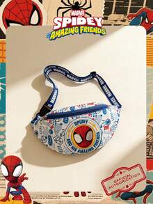 1 Túi đeo hông họa tiết Người Nhện được cấp phép chính thức của Marvel, túi đeo chéo đa năng, túi đeo vai thường ngày cho bé trai, túi đeo ngực nhẹ có dây đeo điều chỉnh được, ví đựng tiền xu hoạt hình, túi đeo bụng, lý tưởng cho bé trai, người hâm mộ trẻ tuổi, học sinh, hoàn hảo cho việc đi học hàng ngày, vui chơi ngoài trời, tham quan công viên giải trí, các chuyến đi nghỉ mát, thể thao. - Nhiều màu - Xem 1