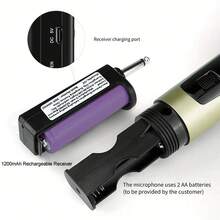 1pc Gold Multipurpose Microphone, Minimalist & Fashionable For Casual Everyday Use - Gold - View 8